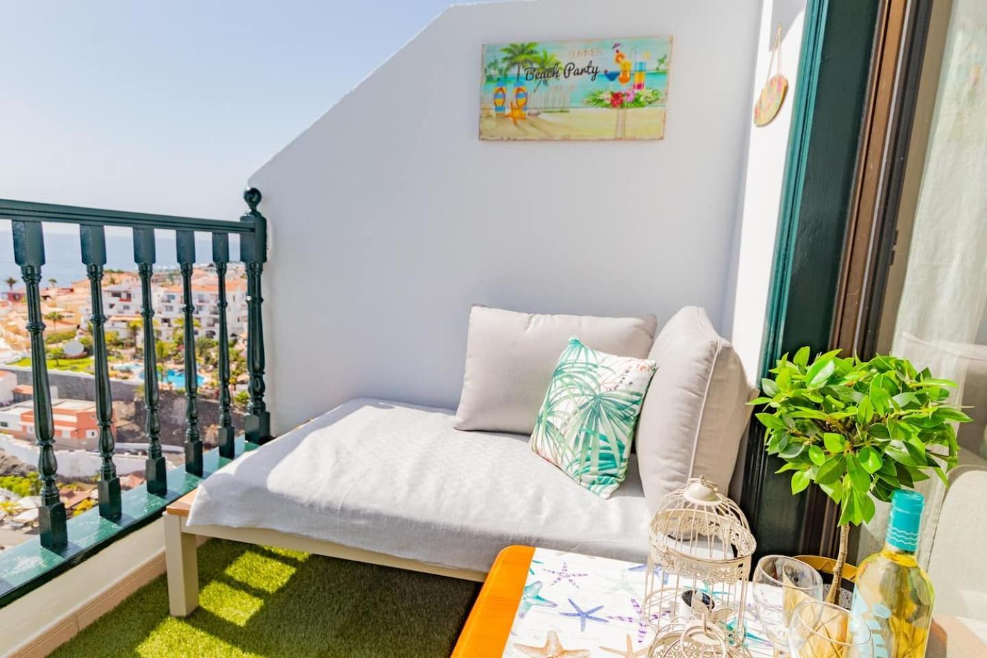 Ocean View Studio Apt By Dream Homes Tenerife 圣地亚哥港 外观 照片