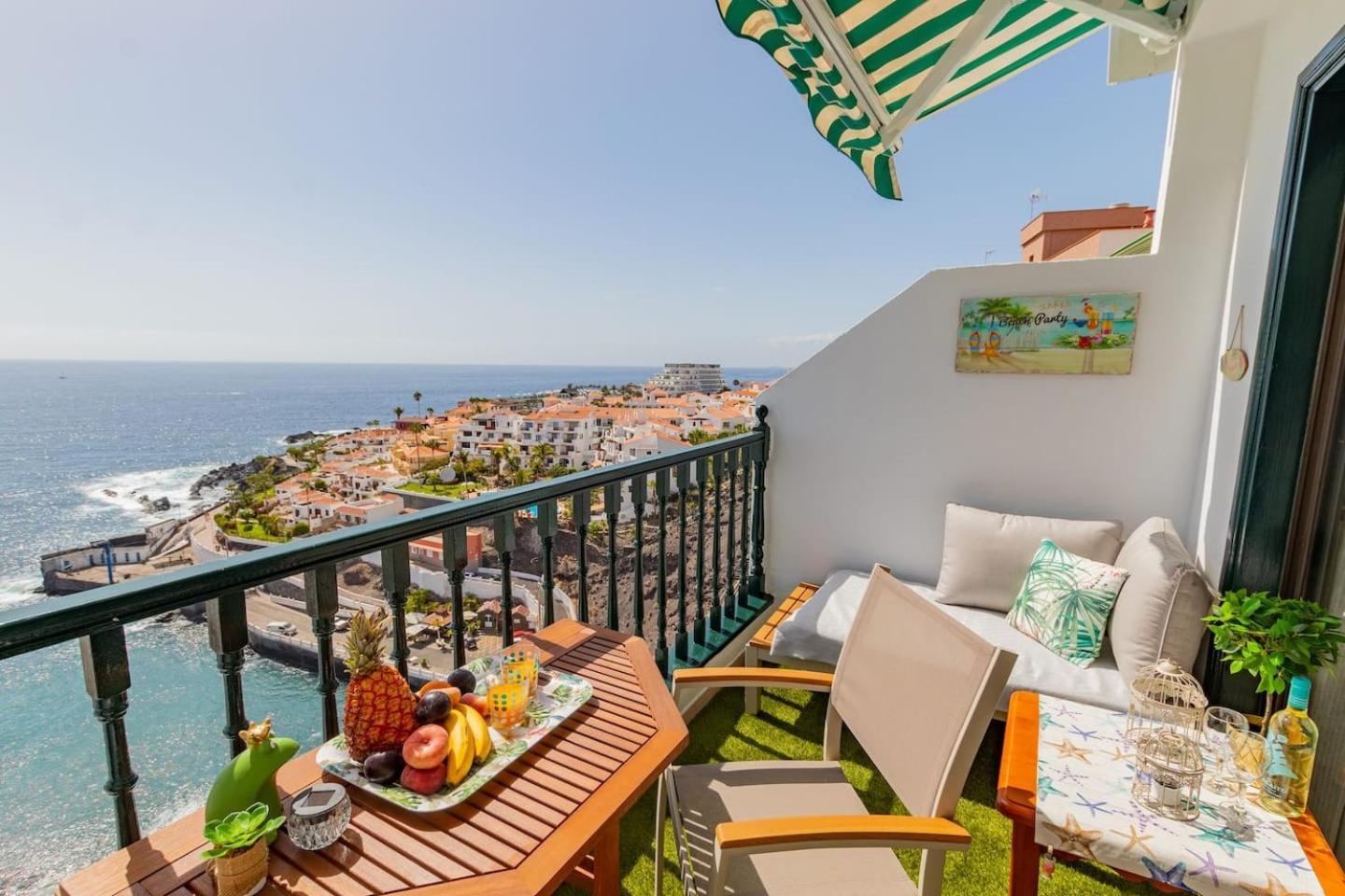 Ocean View Studio Apt By Dream Homes Tenerife 圣地亚哥港 外观 照片