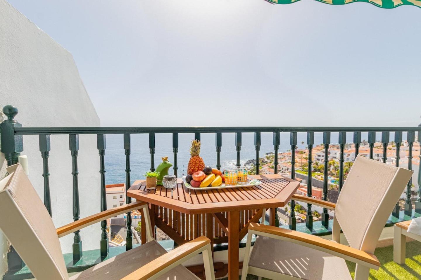 Ocean View Studio Apt By Dream Homes Tenerife 圣地亚哥港 外观 照片